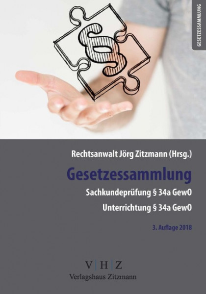 Gesetzessammlung Sachkundeprüfung § 34 a GewO, Unterrichtung § 34 a