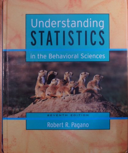 Understanding Statistics in the Behavioral Sciences With Infotrac