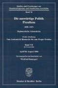 Die auswärtige Politik Preußens 1858 - 1871