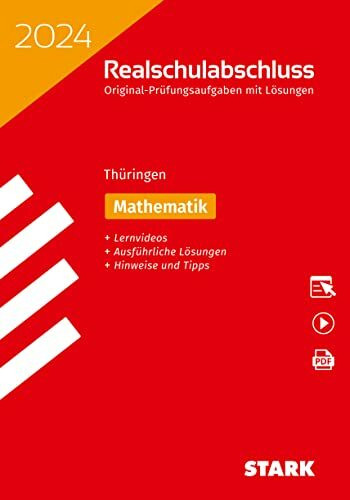 STARK Original-Prüfungen Realschulabschluss 2024 - Mathematik - Thüringen (Abschlussprüfungen)