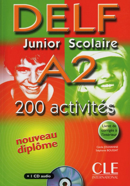 DELF Junior Scolaire A2: Buch + Corrigés + CD audio