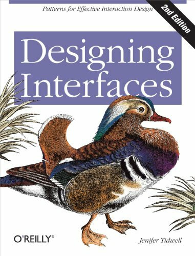 Designing Interfaces: Patterns for effective interaction design