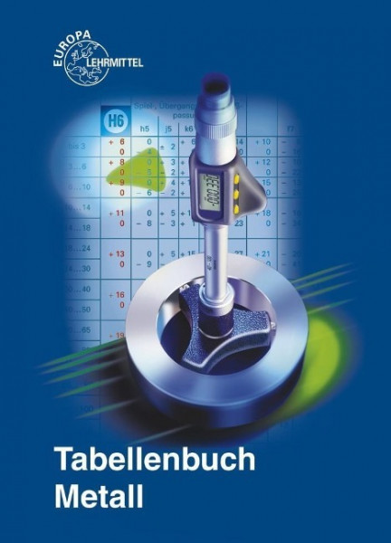 Tabellenbuch Metall (ohne Formelsammlung)
