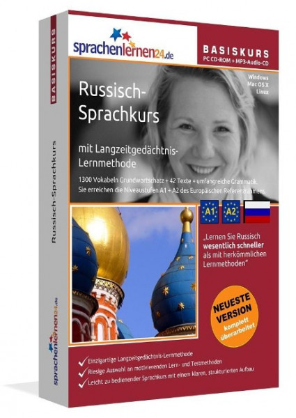Sprachenlernen24.de Russisch-Basis-Sprachkurs. CD-ROM
