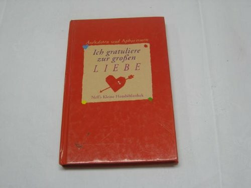 Ich gratuliere zur grossen Liebe
