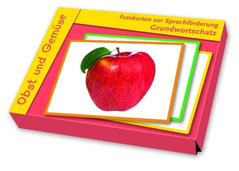 Fotokarten zur Sprachförderung: Grundwortschatz: Obst und Gemüse