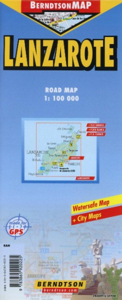 Lanzarote 1:100 000