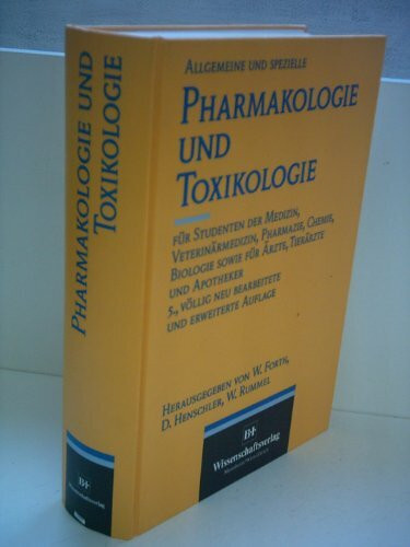 Allgemeine und spezielle Pharmakologie und Toxikologie