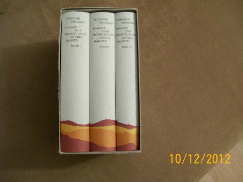 Romane und Erzählungen in 3 Bänden