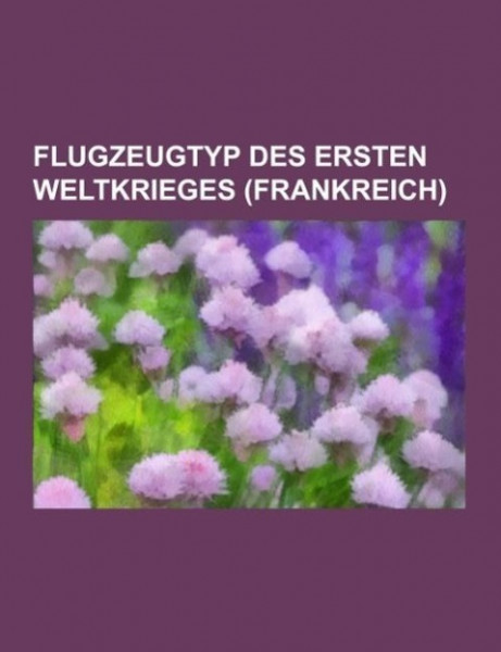 Flugzeugtyp Des Ersten Weltkrieges (Frankreich)