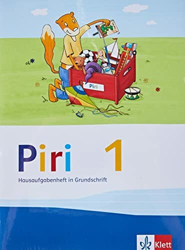 Piri 1. Paket Hausaufgabenheft in Grundschrift (5er-P) Klasse 1
