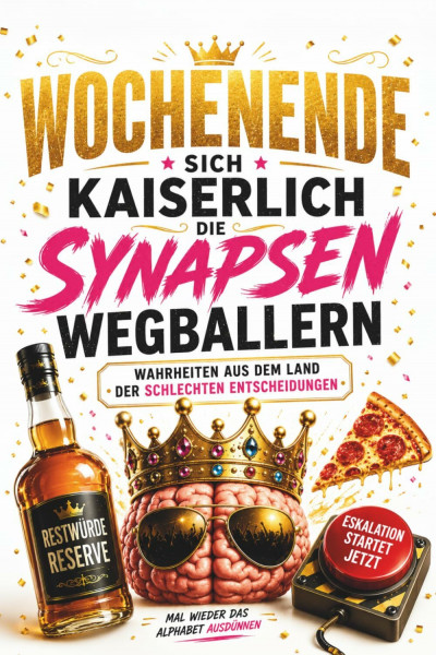 WOCHENENDE – Wahrheiten aus dem Land der schlechten Entscheidungen: Lustiges Geschenk für Wochenendhelden mit Restwürde