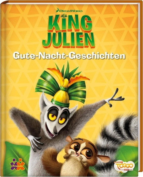 King Julien. Gute-Nacht-Geschichten