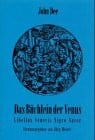 John Dee, Das Büchlein der Venus