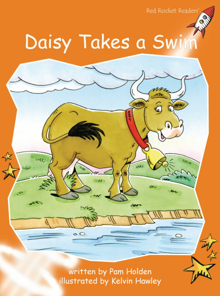 Daisy Takes a Swim: Fluency (Red Rocket Readers: Fluency Level 1: Orange)