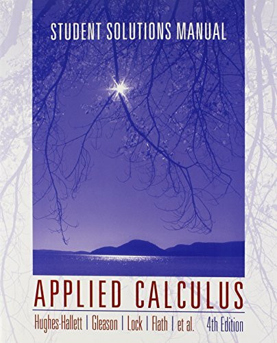 Applied Calculus (Applied Calculus: l)