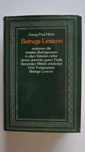 Betrugslexikon