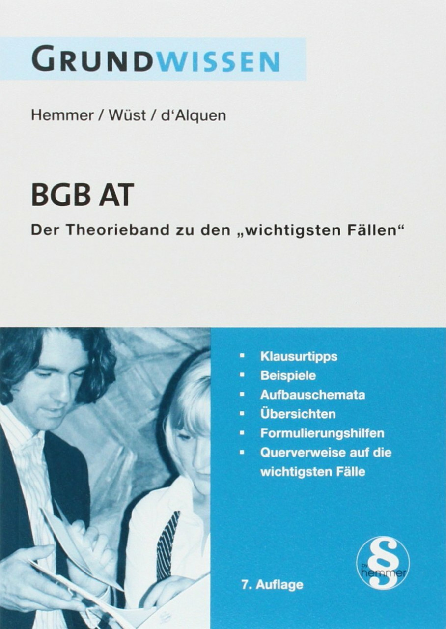 Hemmer/Wüst Verlags GmbH Grundwissen Bgb At