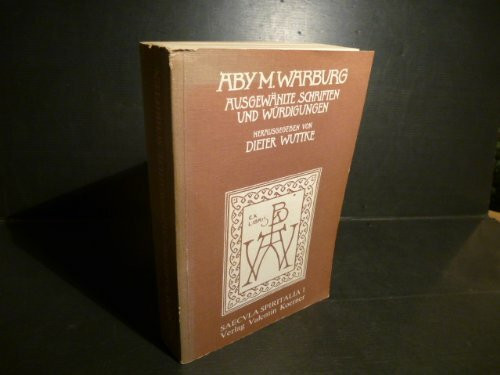 Aby M.Warburg. Ausgewählte Schriften und Würdigungen.