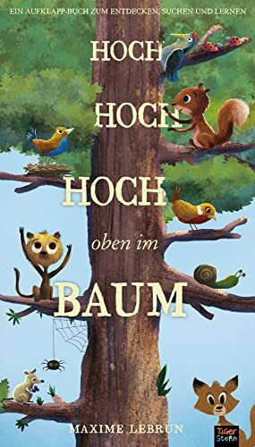Hoch hoch hoch oben im Baum: Aufklapp-Bilderbuch zum Suchen, Entdecken und Lernen - Der Bestseller