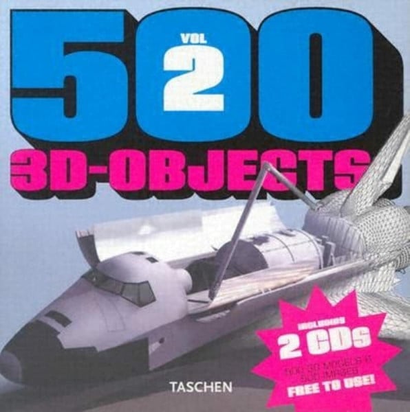 500 3D Objects 2, mit 2 CD-ROMs: VA