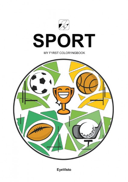 EyeVisto: Sport Malbuch