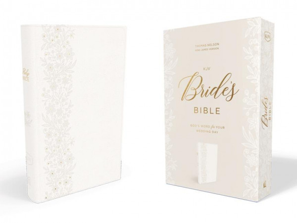 Kjv, Bride's Bible, Leathersoft, White, Red Letter Edition, Comfort Print