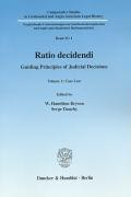 Ratio decidendi - Guiding Principles of Judicial Decisions 1