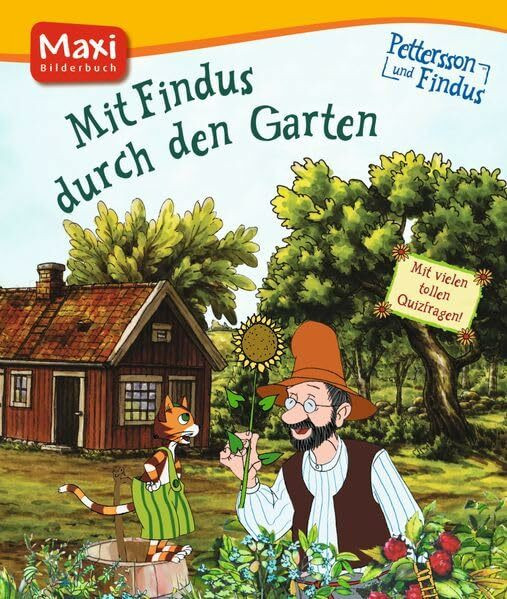 Pettersson und Findus. Mit Findus durch den Garten (MAXI Lernspaß)