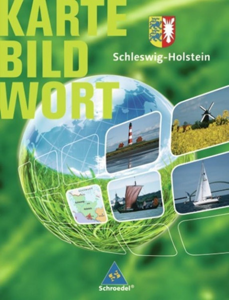 Schleswig-Holstein. Karte Bild Wort. Grundschulatlas. Schülerband