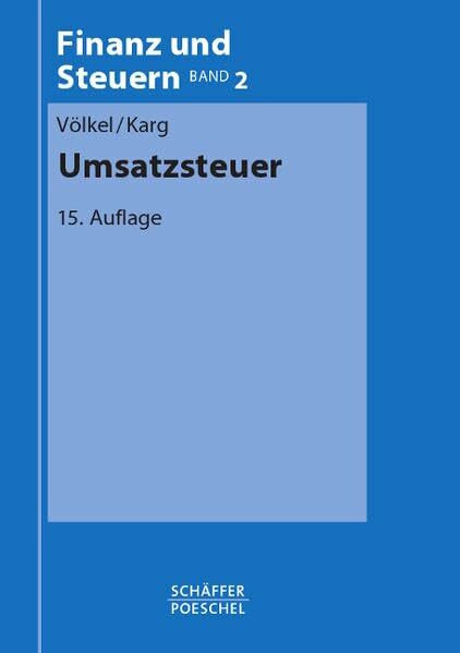 Umsatzsteuer (Finanz und Steuern - Blaue Reihe / Lehrbücher)
