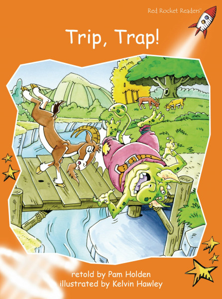 Trip, Trap!: Fluency (Red Rocket Readers: Fluency Level 1: Orange)