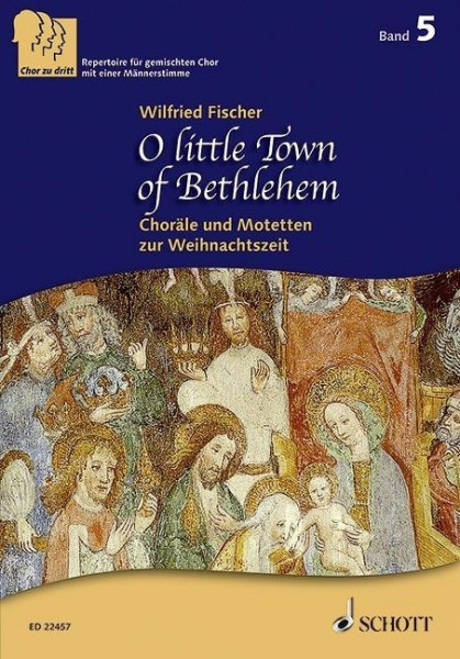 O little Town of Bethlehem. 3-stimmiger gemischter Chor (SABar). Chorbuch