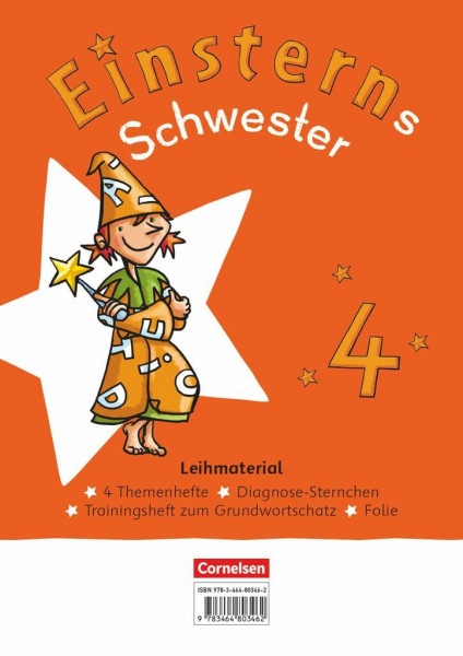 Einsterns Schwester - Sprache und Lesen - Neubearbeitung 2022 - 4. Schuljahr: Themenhefte 1-4, Training Grundwortschatz und Diagnoseheft - Leihmaterial - Im Paket, mit digitalen Medien