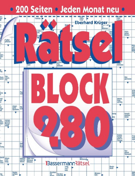 Rätselblock 280 (5 Exemplare à 2,99 EUR)