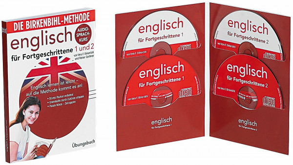 Audio-Sprachkurs Birkenbihl Englisch Fortgeschrittene 1 + 2