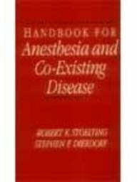Handbook for Anesthesia and Co-existing Disease