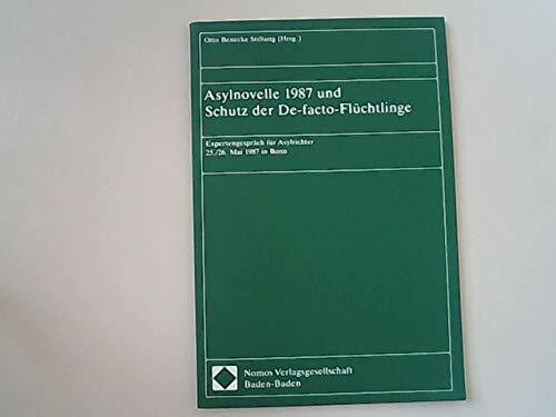 Asylnovelle 1987 und Schutz der De-facto-Flüchtlinge