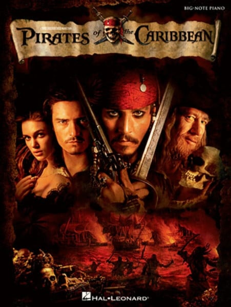 Pirates Of The Caribbean Big Note Songbook Pf