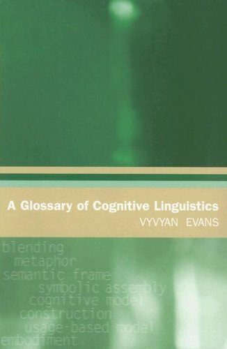 A Glossary of Cognitive Linguistics