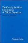 The Cauchy Problem for Solutions of Elliptic Equations (Mathematical Topics, Band 7)