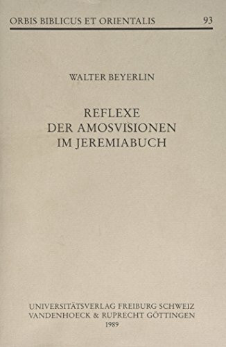 Reflexe der Amosvisionen im Jeremiabuch