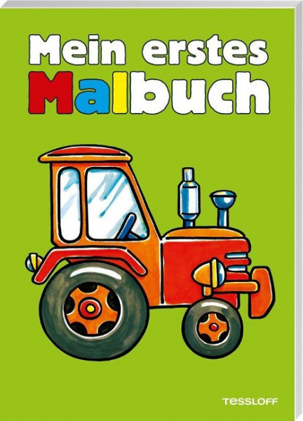 Mein erstes Malbuch Fahrzeuge