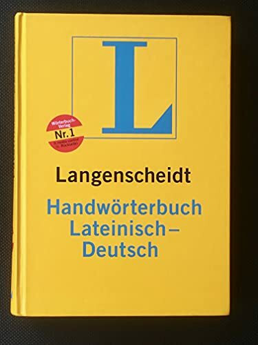 Langenscheidt Handwörterbuch Lateinisch-Deutsch