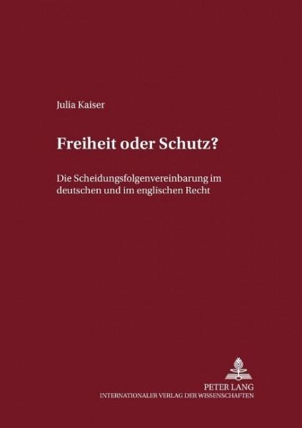 Freiheit oder Schutz?