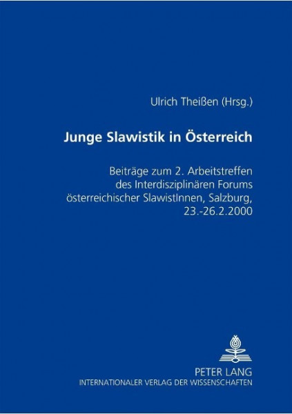 Junge Slawistik in Österreich
