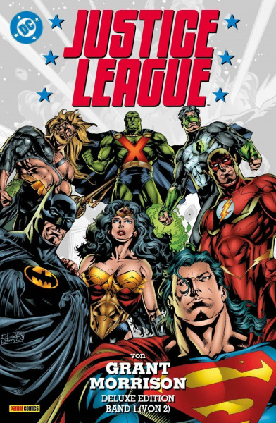 Justice League von Grant Morrison (Deluxe Edition): Bd. 1 (von 2)