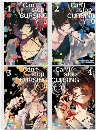 Can't Stop Cursing You Komplettpack 1-4: Düsterer Mystery-Manga um einen tödlicher Wettlauf gegen die Zeit!