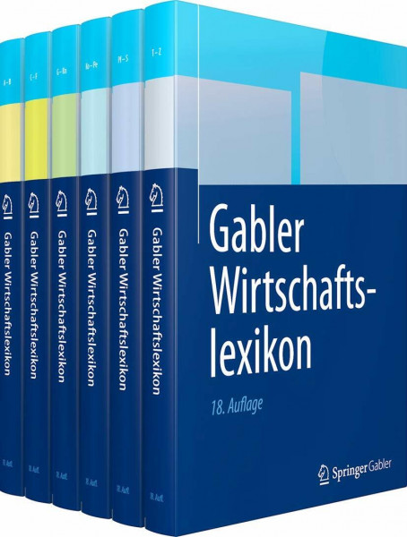 Gabler Wirtschaftslexikon: A-Z. Mehr als 25.000 Stichwörter