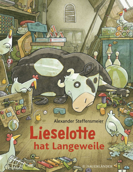 Lieselotte hat Langeweile (Bilderbücher von Kuh Lieselotte, Band 11)